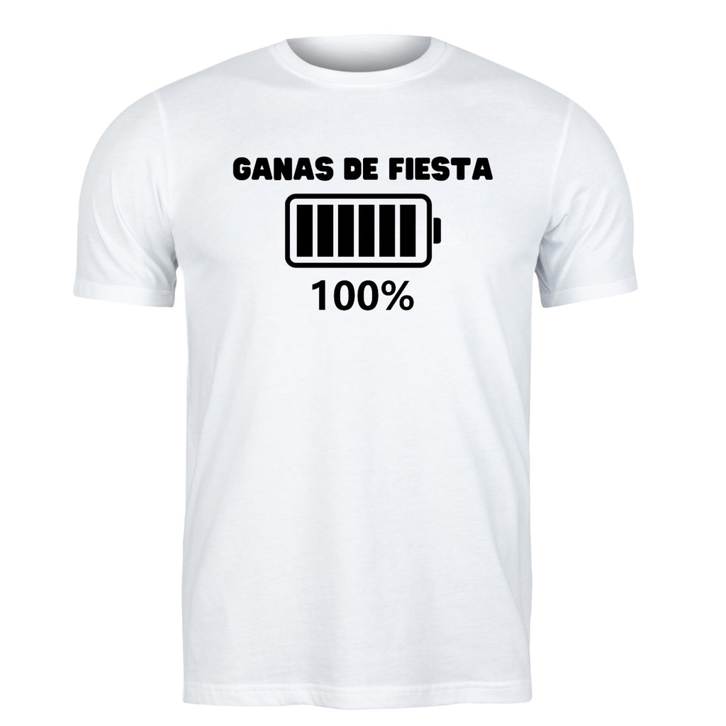 CAMISETA "GANAS DE FIESTA"