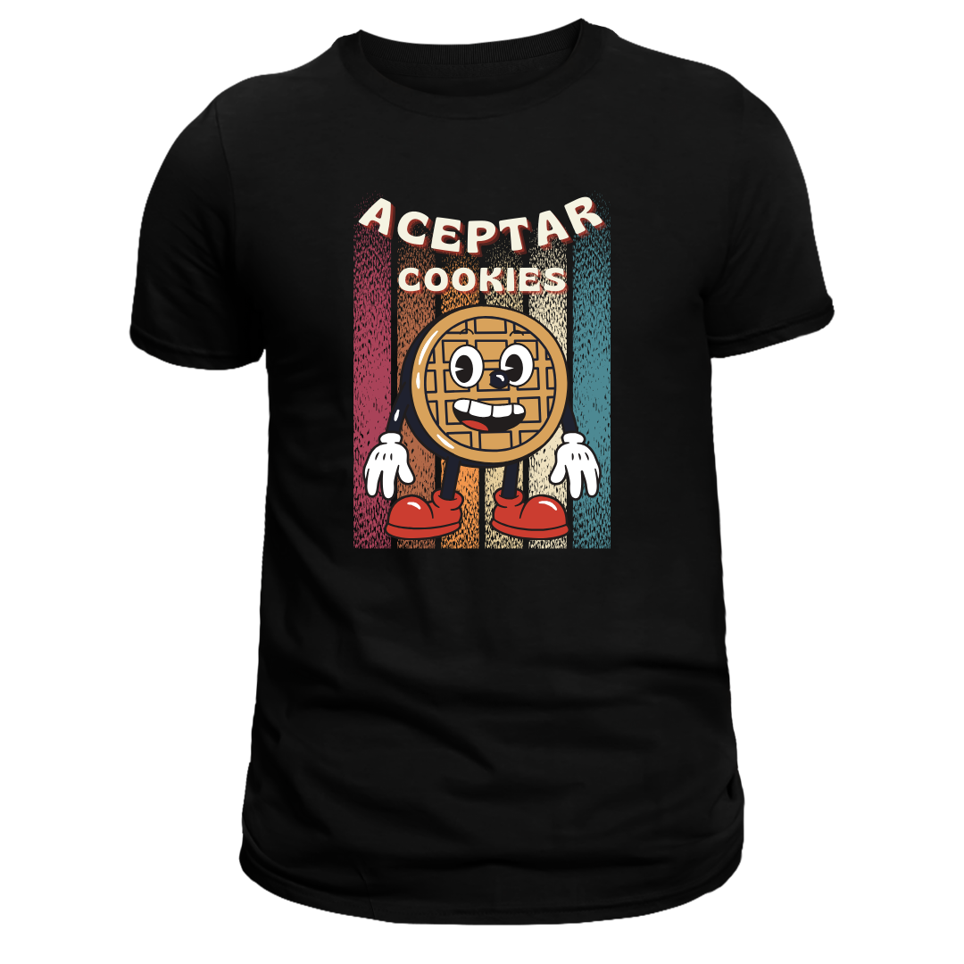 CAMISETA "ACEPTAR COOKIES"