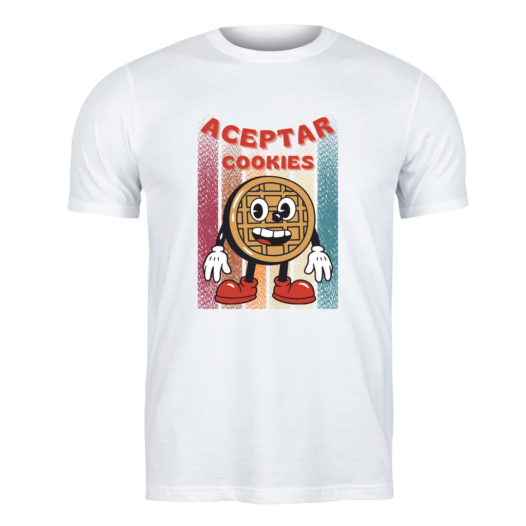 CAMISETA "ACEPTAR COOKIES"