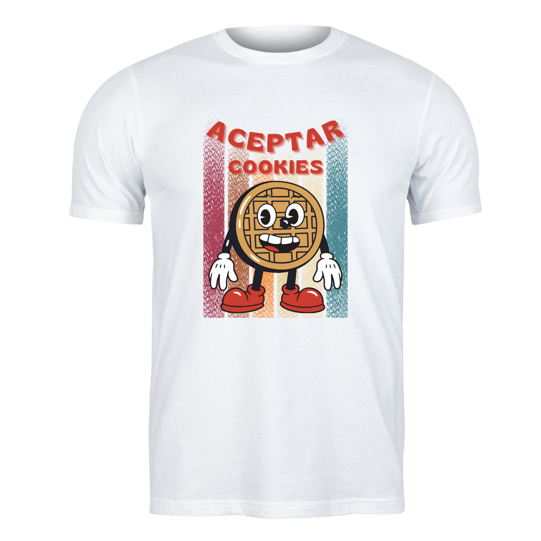CAMISETA "ACEPTAR COOKIES"