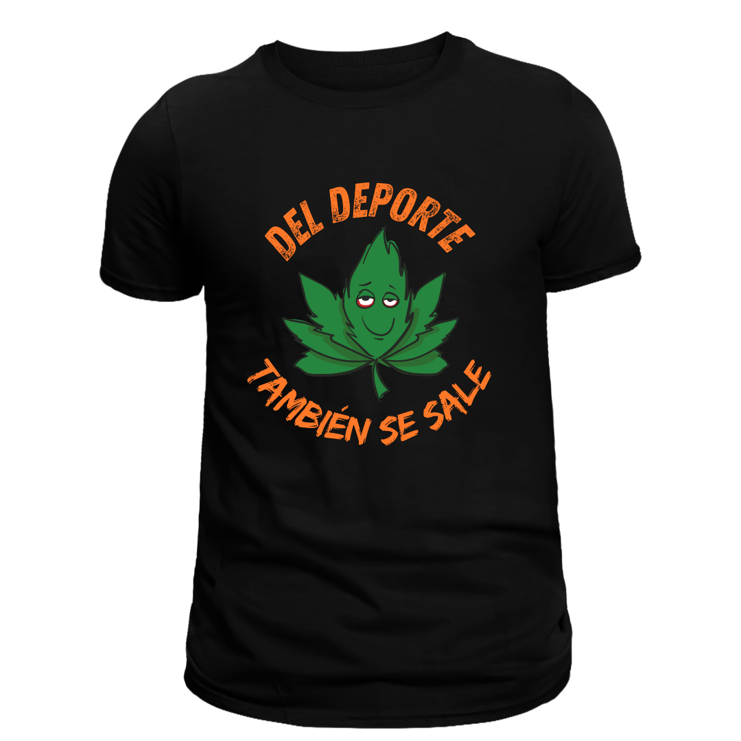 CAMISETA "DEL DEPORTE TAMBIÉN SE SALE"
