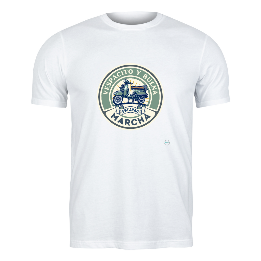 CAMISETA "VESPACITO Y BUENA MARCHA"