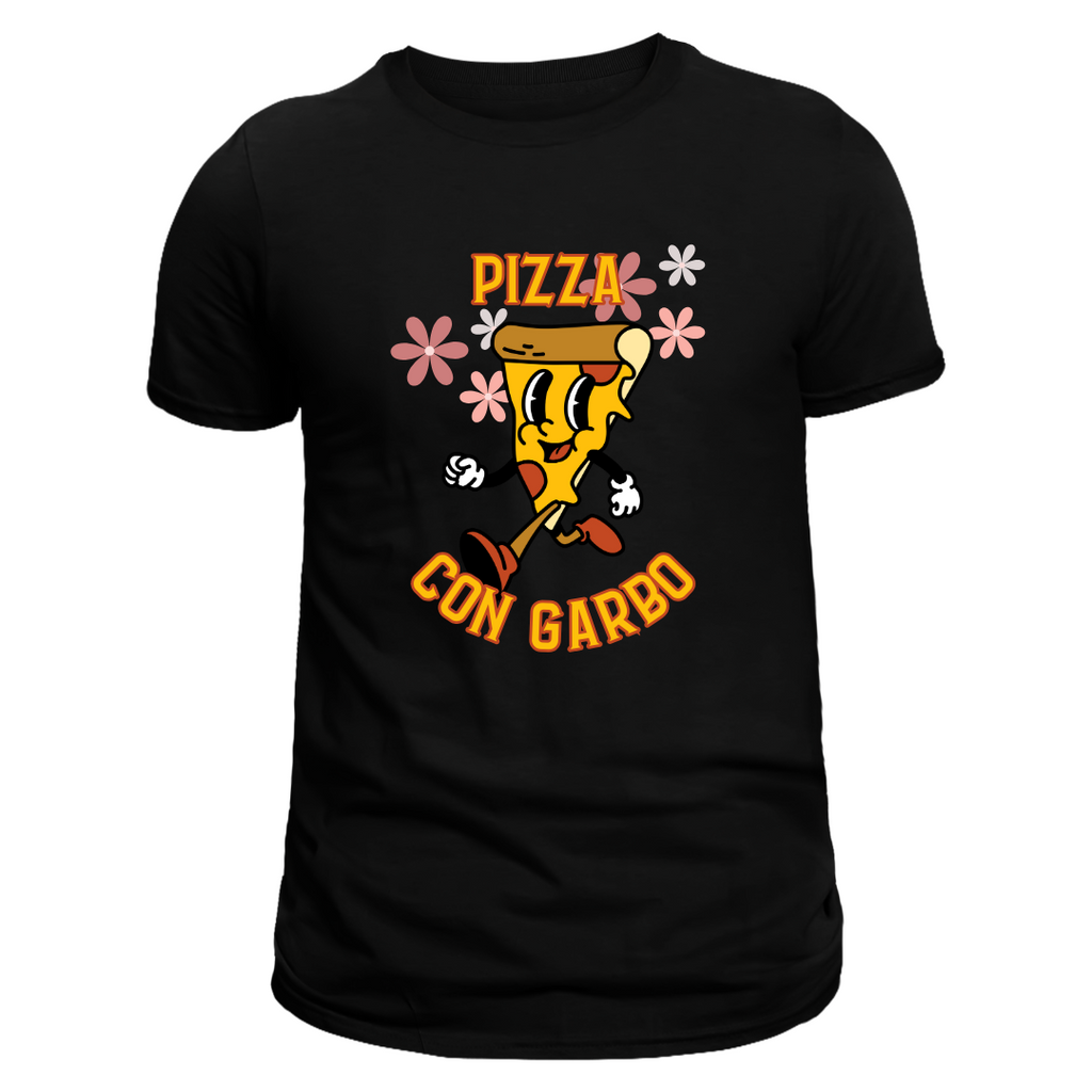 CAMISETA "PIZZA CON GARBO"